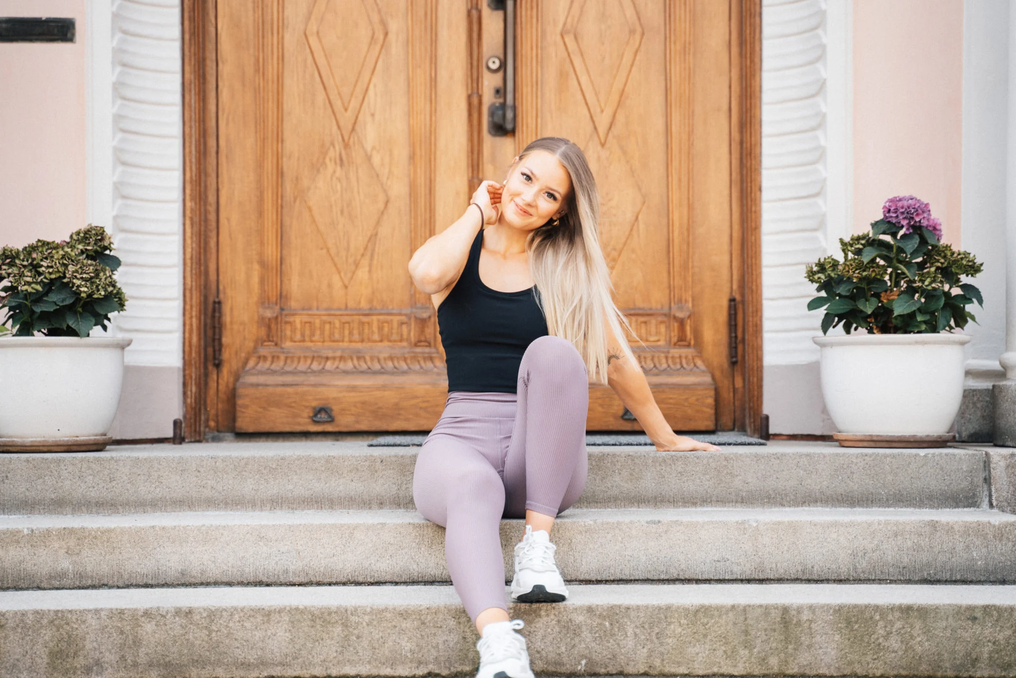 Casual trikoo tummaroosa - Image 6