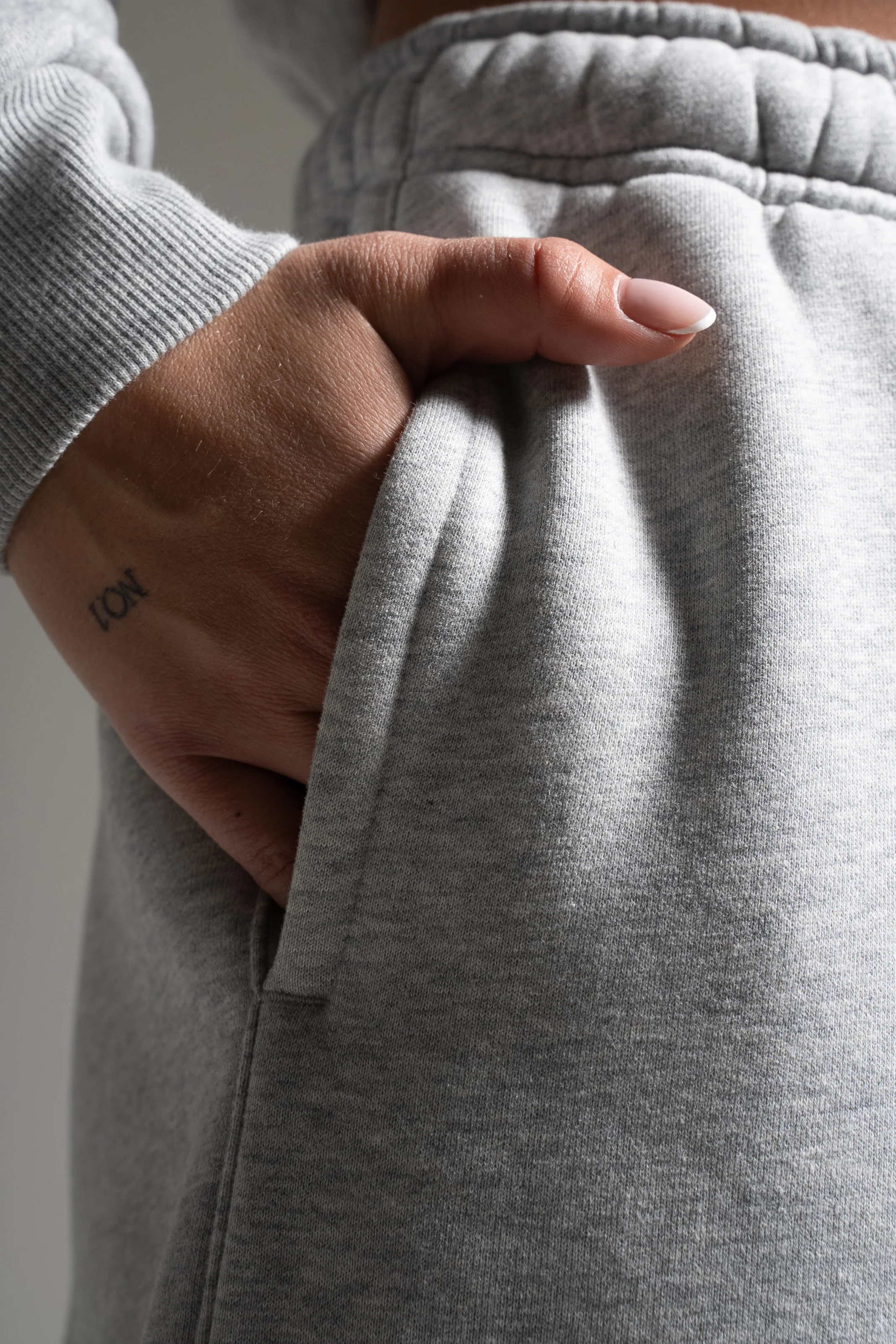 HEAVY collegehousut harmaa - Image 3