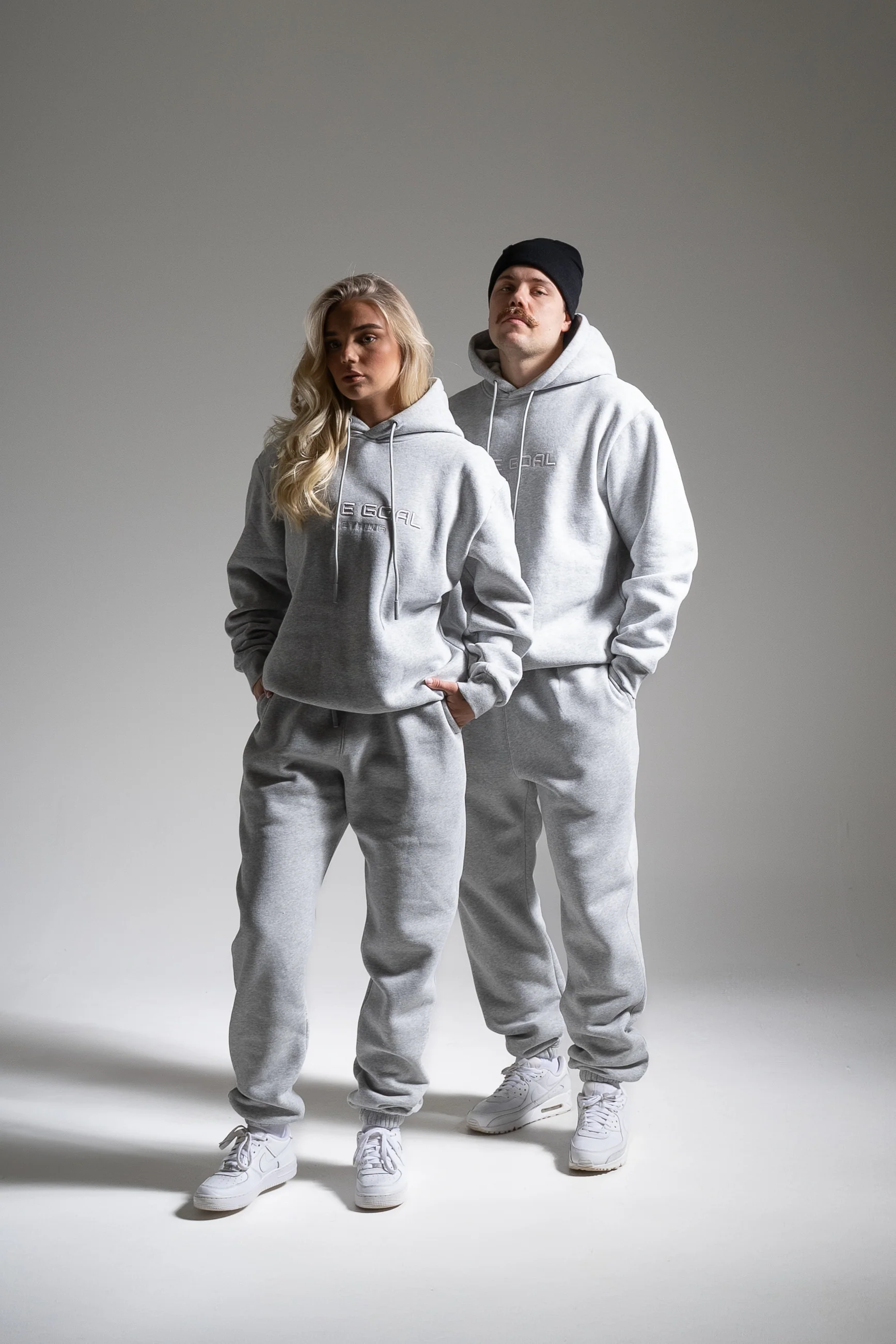 HEAVY collegehousut harmaa - Image 6