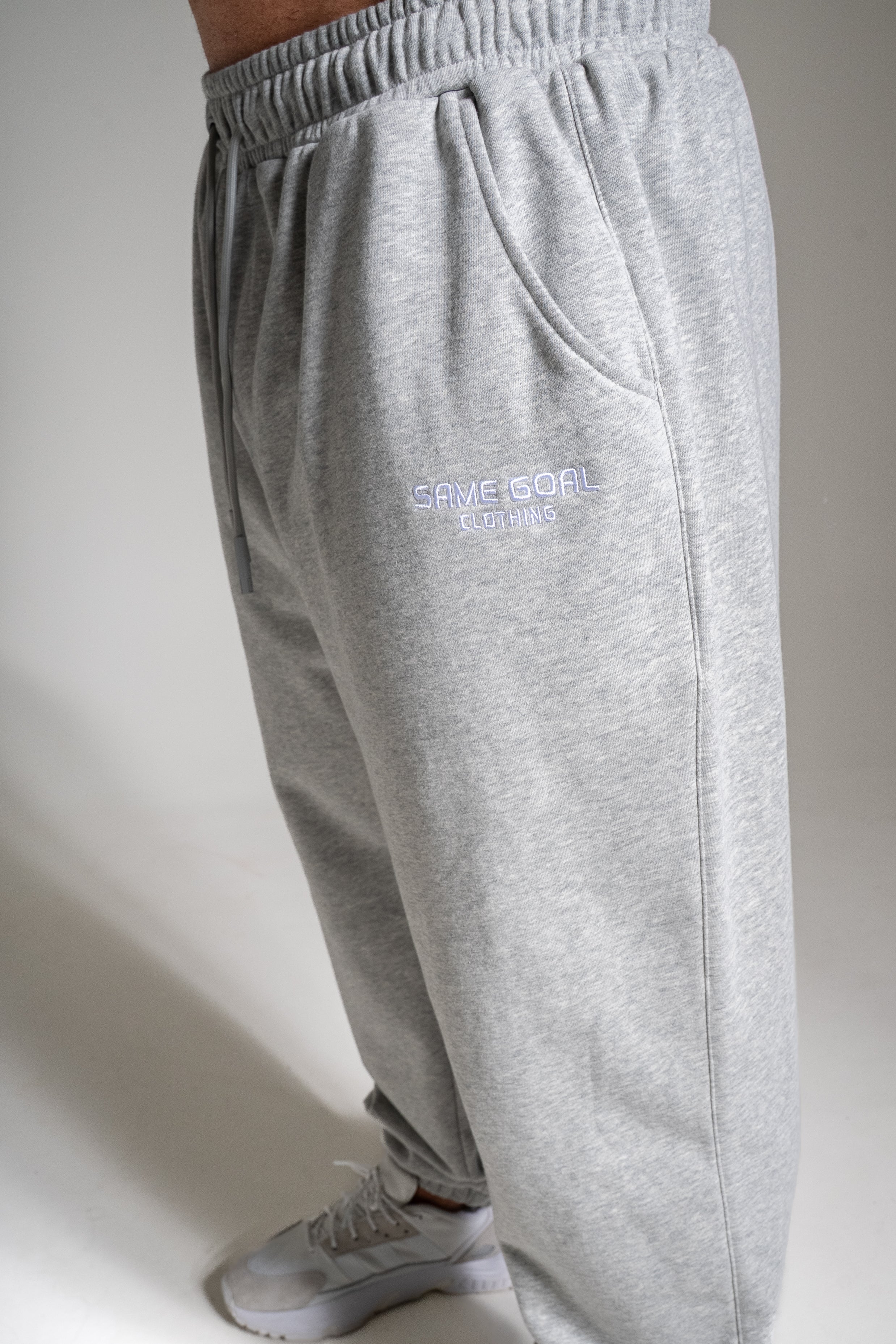 Light collegehousut harmaa - Image 3