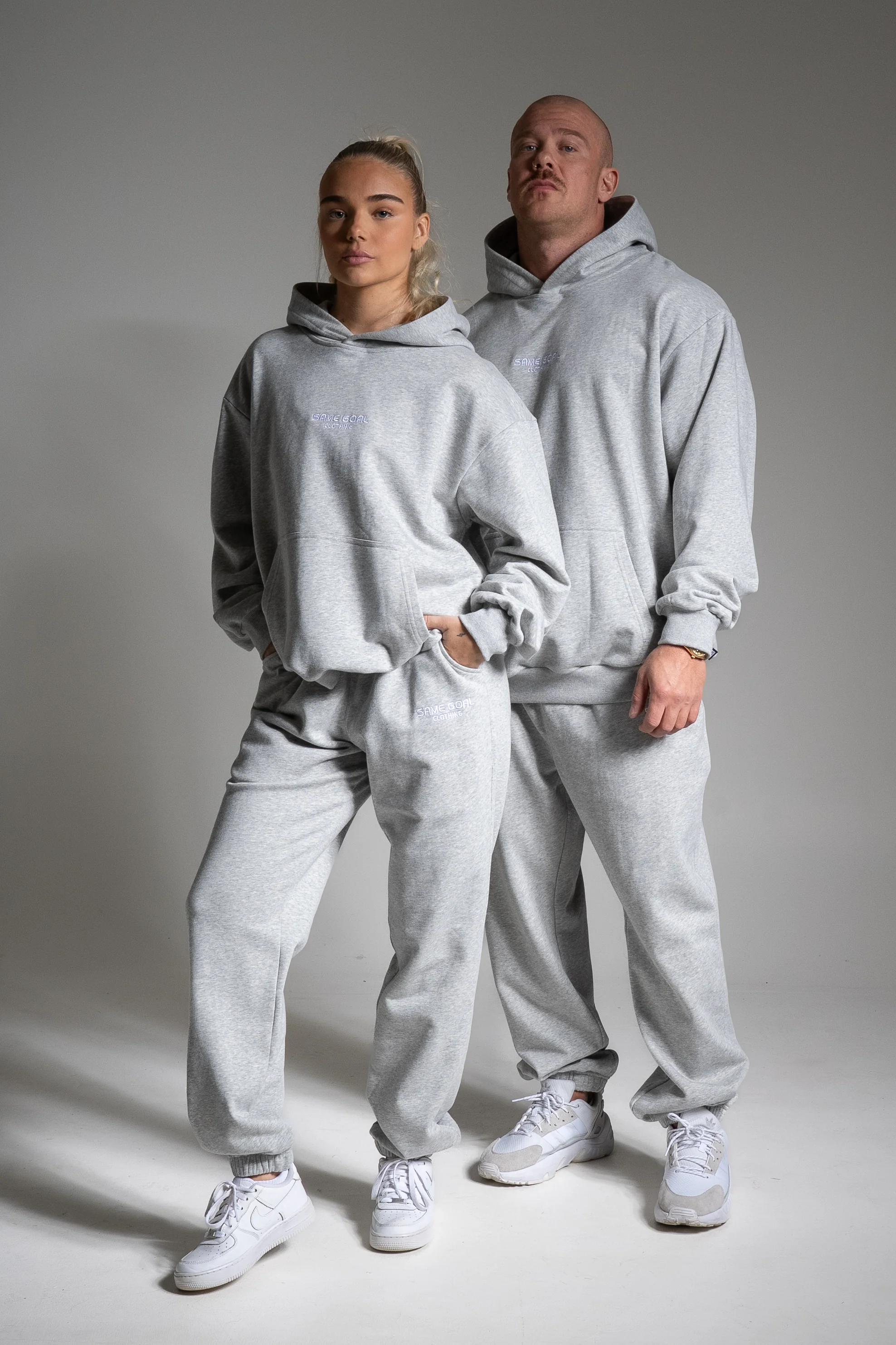 Light collegehousut harmaa - Image 4