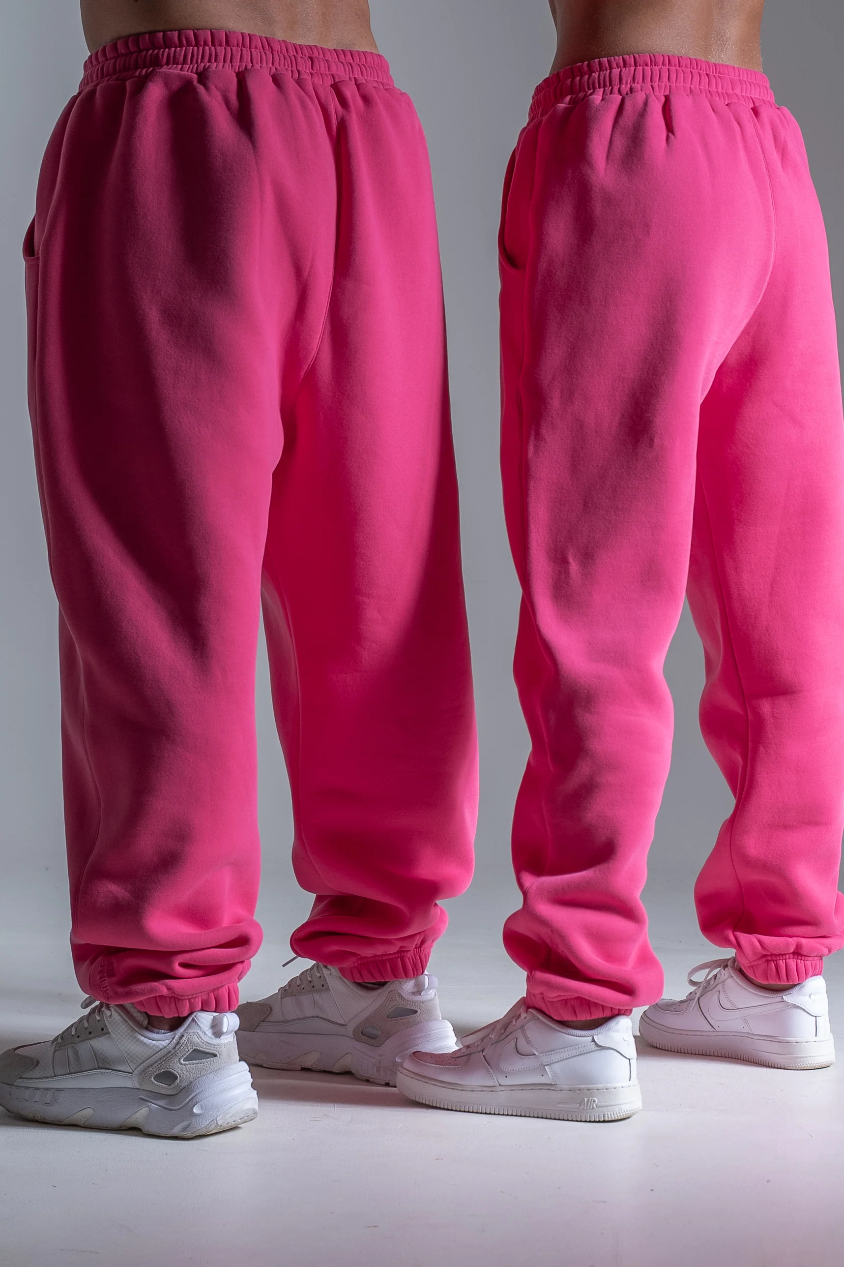 HEAVY collegehousut  pinkki - Image 3