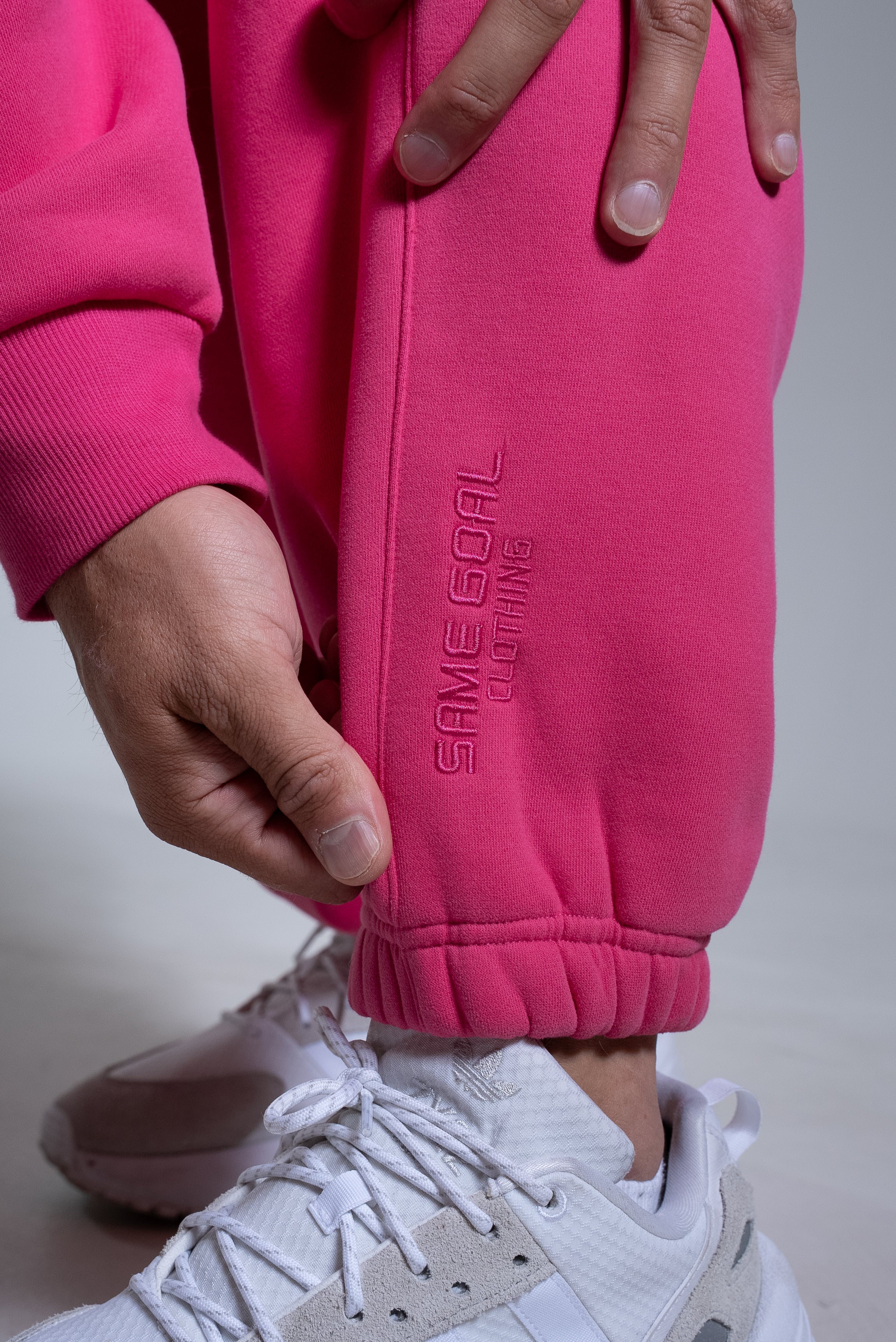 HEAVY collegehousut  pinkki - Image 4