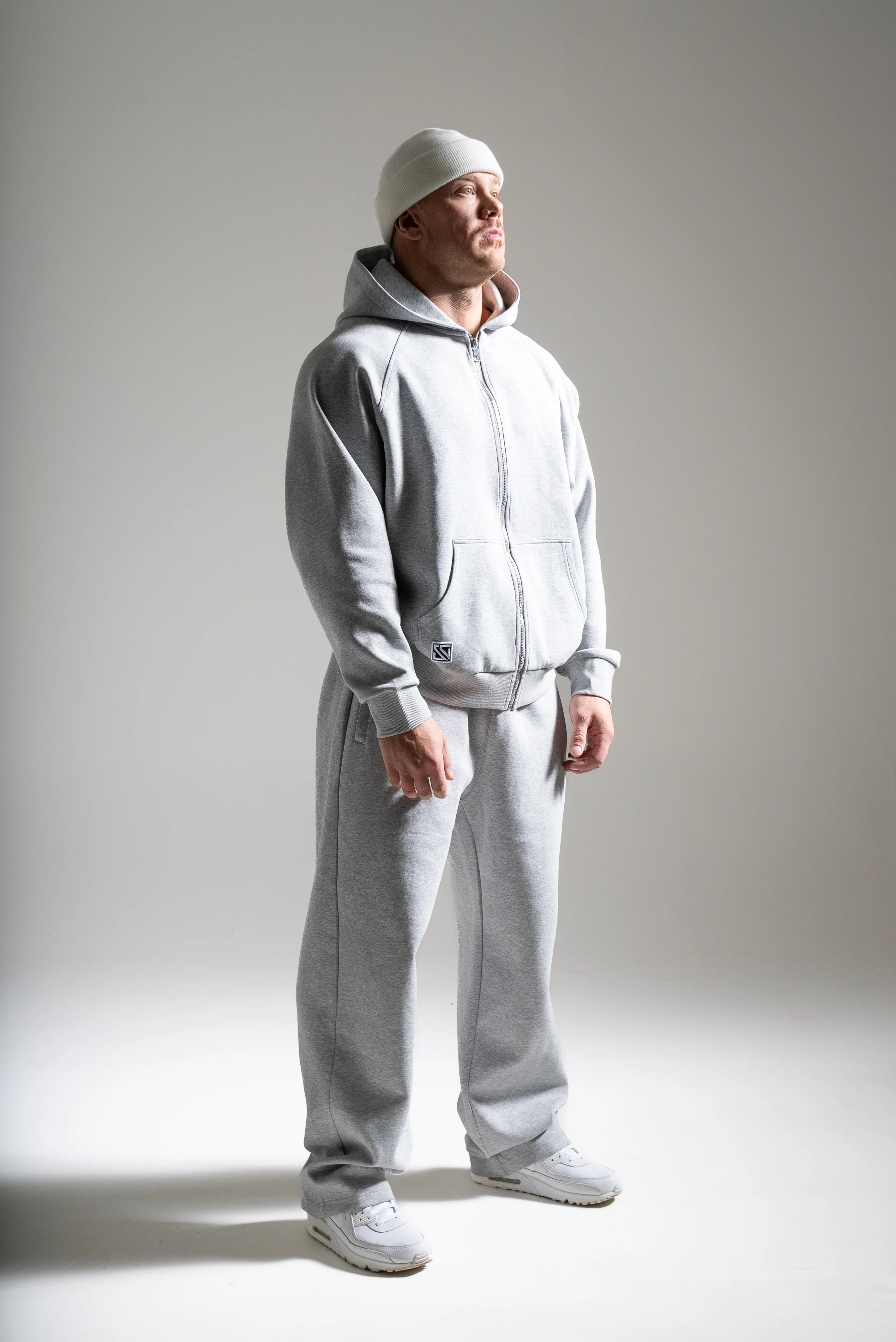 Focus collegehousut harmaa - Image 3