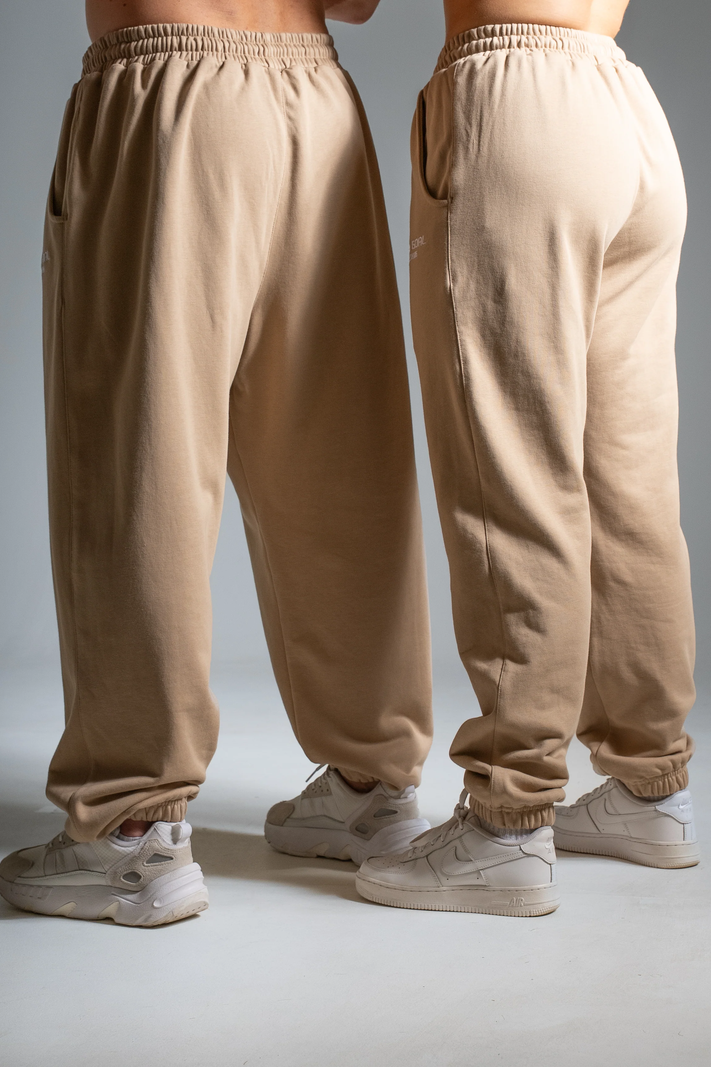 Light Collegehousut beige - Image 3