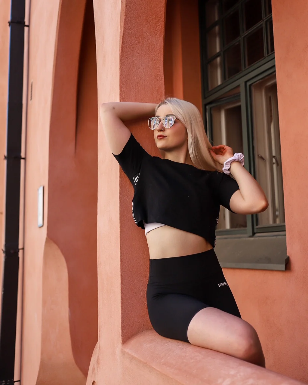 Original pyöräilyshortsit musta - Image 4