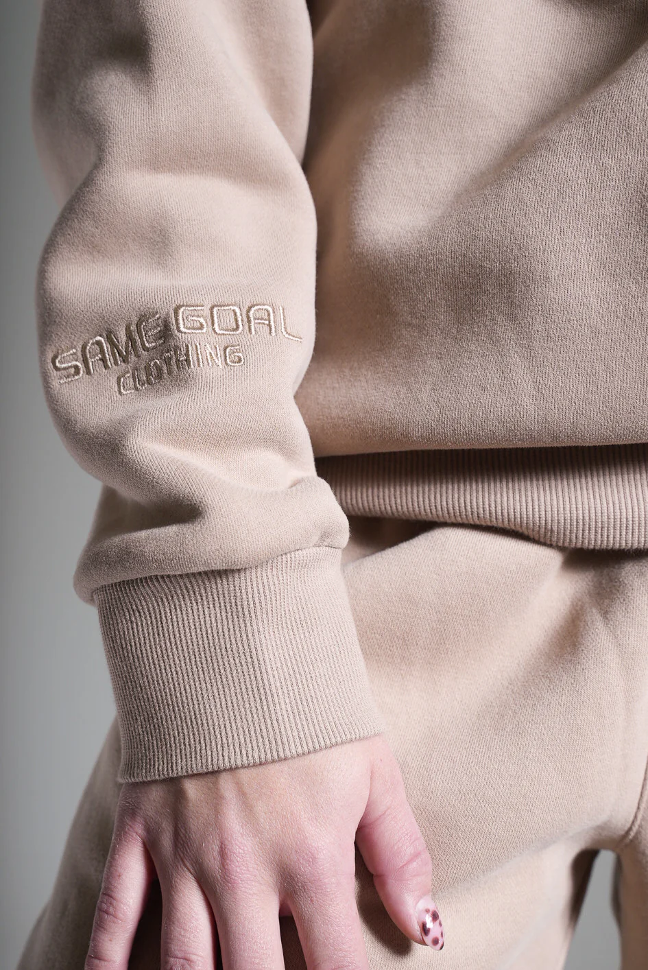 Heavy oversize college beige - Image 4