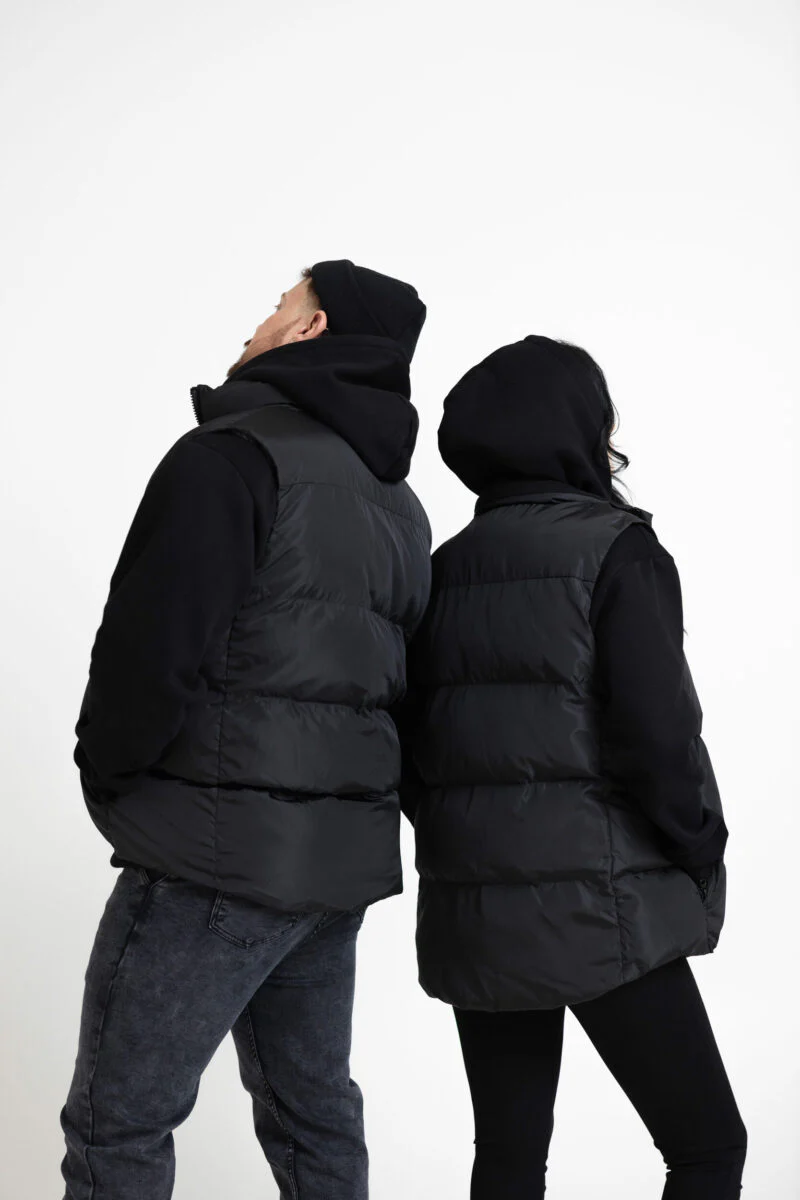 Oversize toppaliivi musta - Image 3