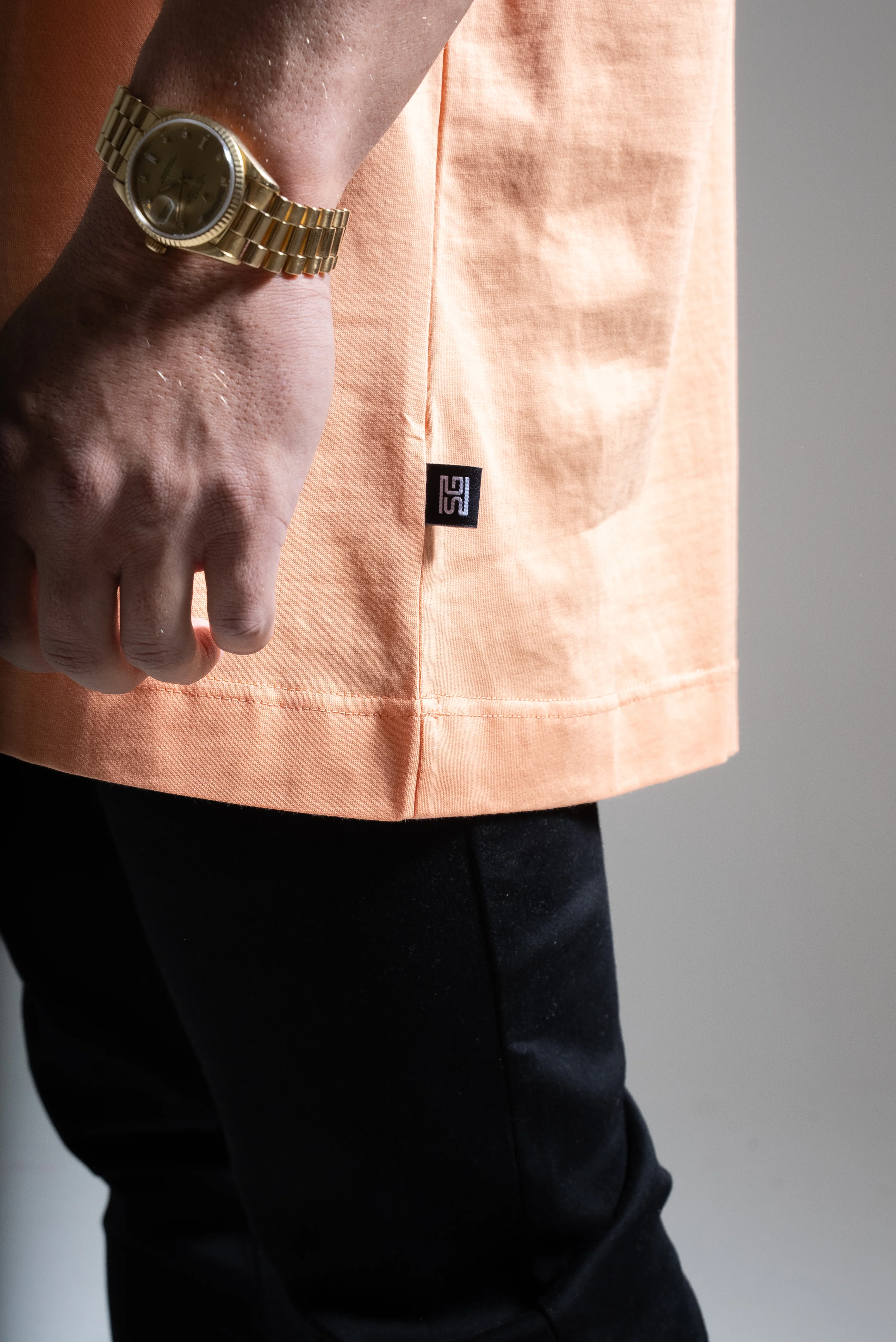 Street oversize t-paita koralli - Image 5