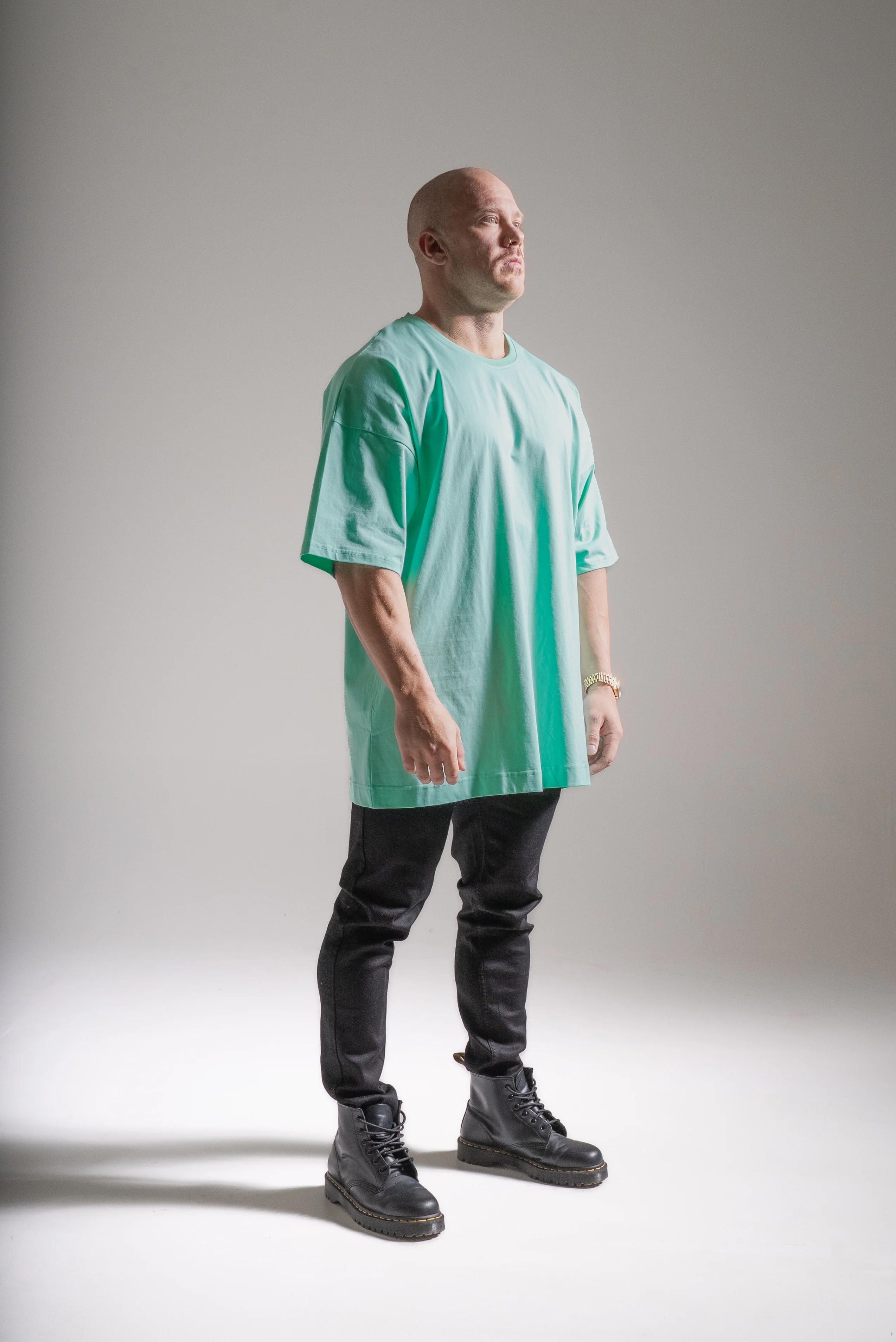 Street oversize t-paita minttu - Image 3